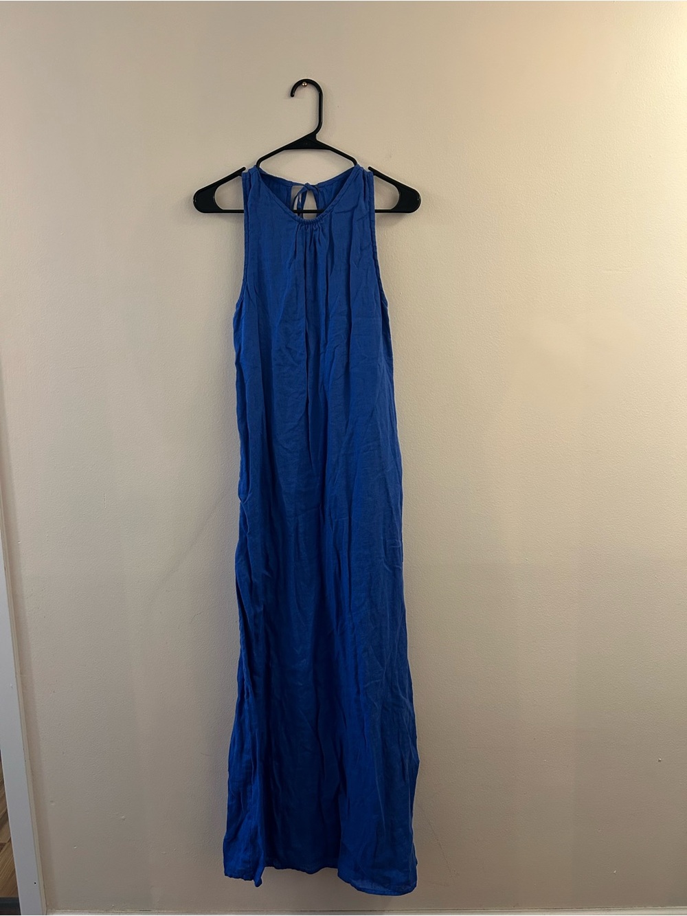 Faithfull The Brand Royal Blue Sleeveless Maxi Dress